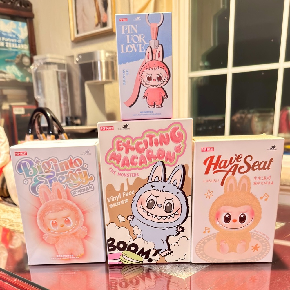 Popmart LABUBU Lot of ALL 4 SERIES BLIND BOX!